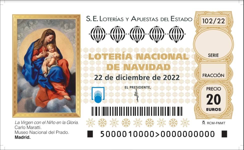 Lotería de Navidad 2022 Nº 35.038