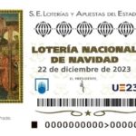 Lotería de Navidad 2023 Nº 05.016